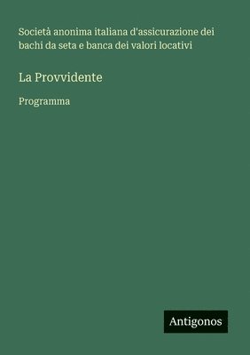 bokomslag Provvidente