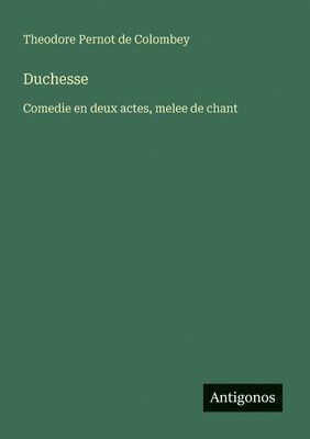bokomslag Duchesse