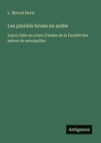 bokomslag Les pluriels brisés en arabe