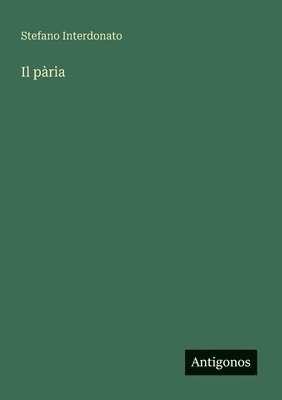 bokomslag Il pària