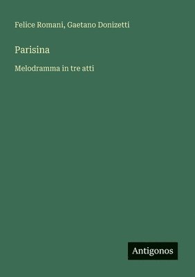 bokomslag Parisina