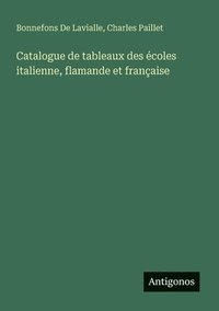 bokomslag Catalogue de tableaux des écoles italienne, flamande et française