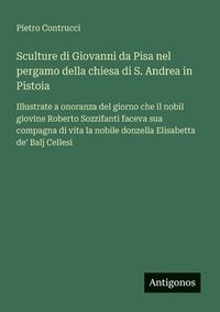 bokomslag Sculture di Giovanni da Pisa nel pergamo della chiesa di S. Andrea in Pistoia: Illustrate a onoranza del giorno che il nobil giovine Roberto Sozzifant