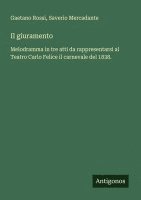 bokomslag Il giuramento