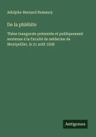 bokomslag De la phlébite