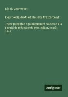 bokomslag Des pieds-bots et de leur traitement
