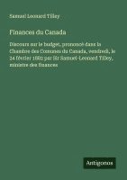 bokomslag Finances du Canada