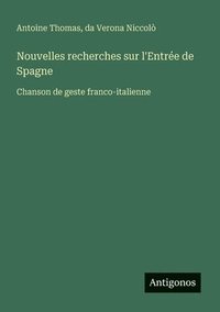 bokomslag Nouvelles recherches sur l'Entrée de Spagne