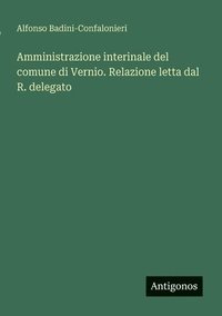 bokomslag Amministrazione interinale del comune di Vernio. Relazione letta dal R. delegato