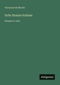 bokomslag Sulle finanze italiane