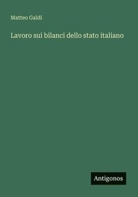 bokomslag Lavoro sui bilanci dello stato italiano
