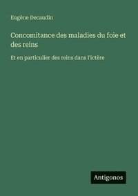 bokomslag Concomitance des maladies du foie et des reins