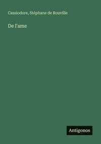 bokomslag De l'ame