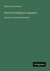 bokomslag Nemi fortaelling fra Aegypten