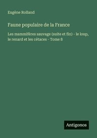 bokomslag Faune populaire de la France