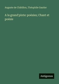 bokomslag A la grand'pinte