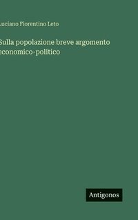 bokomslag Sulla popolazione breve argomento economico-politico