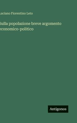 bokomslag Sulla popolazione breve argomento economico-politico
