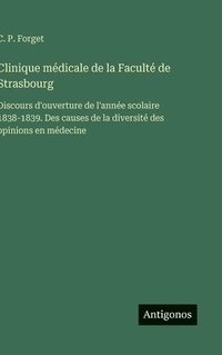 bokomslag Clinique médicale de la Faculté de Strasbourg
