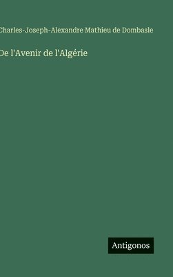 bokomslag De l'Avenir de l'Algérie