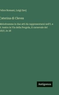 bokomslag Caterina di Cleves
