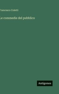 bokomslag commedie del pubblico