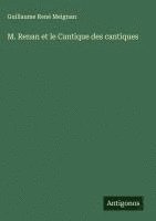 bokomslag M. Renan et le Cantique des cantiques