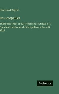 bokomslag Des scrophules