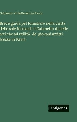 bokomslag Breve guida pel forastiero nella visita delle sale formanti il Gabinetto di belle arti che ad utilitÃ de' giovani artisti eresse in Pavia
