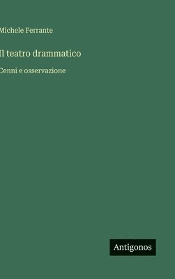 bokomslag teatro drammatico