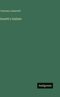 bokomslag Sonetti e ballate