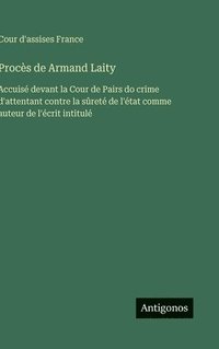 bokomslag Procès de Armand Laity