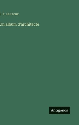 bokomslag album d'architecte