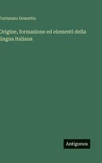 bokomslag Origine, formazione ed elementi della lingua italiana