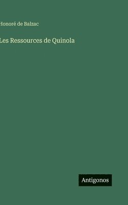 bokomslag Les Ressources de Quinola