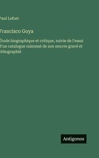 bokomslag Francisco Goya