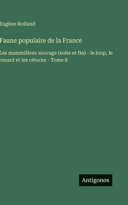 bokomslag Faune populaire de la France