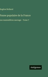 bokomslag Faune populaire de la France