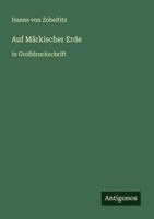 bokomslag Auf Märkischer Erde