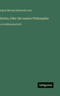 Zerbin; Oder die neuere Philosophie