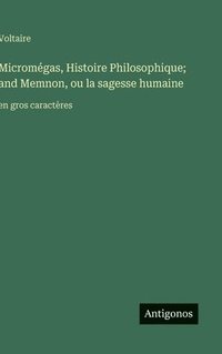bokomslag Micromégas, Histoire Philosophique; and Memnon, ou la sagesse humaine:en gros caractères