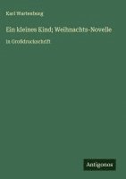 bokomslag Ein kleines Kind; Weihnachts-Novelle