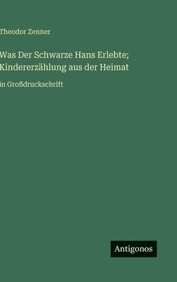 bokomslag Was Der Schwarze Hans Erlebte; Kindererzählung aus der Heimat