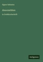 bokomslag Abnormitäten