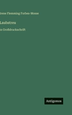 bokomslag Laubstreu: in Großdruckschrift