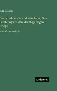 bokomslag Der Schulmeister und sein Sohn; Eine Erzählung aus dem dreißigjährigen Kriege:in Großdruckschrift