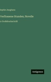 bokomslag Verflossene Stunden; Novelle