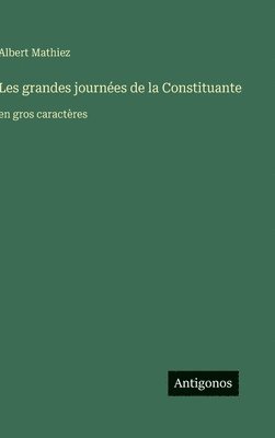bokomslag Les grandes journées de la Constituante