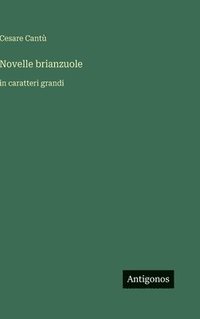 bokomslag Novelle brianzuole: in caratteri grandi