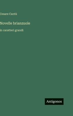 bokomslag Novelle brianzuole:in caratteri grandi